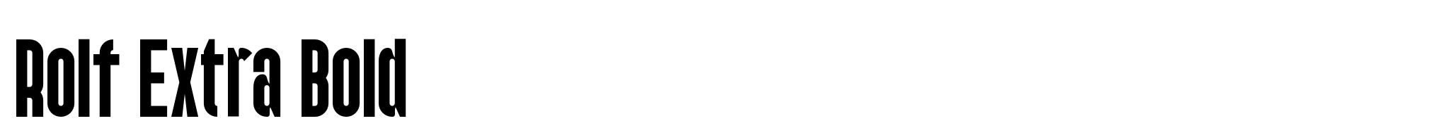 Rolf Font | Webfont & Desktop | MyFonts